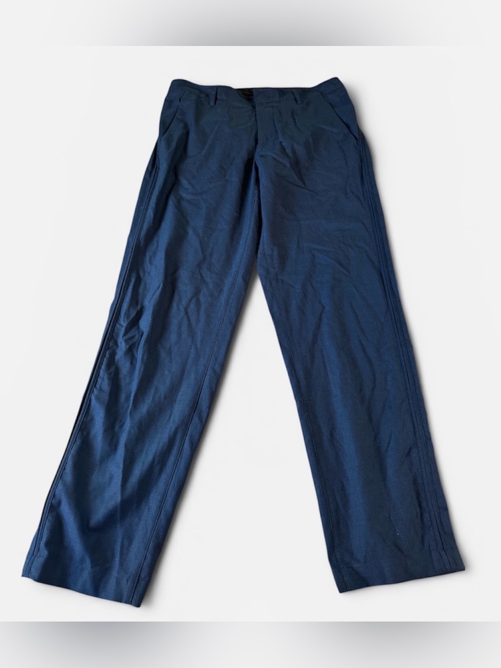 Kit and Ace Men's Dress Pants in Blue